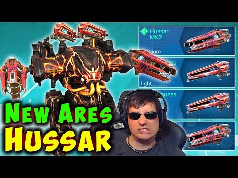 NEW HUSSAR ARES - Epic Long Range War Robots Mk2 Gameplay WR