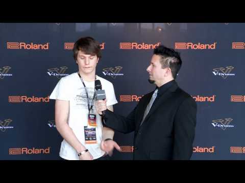 #09 Baard Kolstad Interview; V-Drums World Championship 2012
