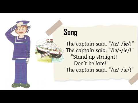 Jolly Phonics Song - /ie/ sound
