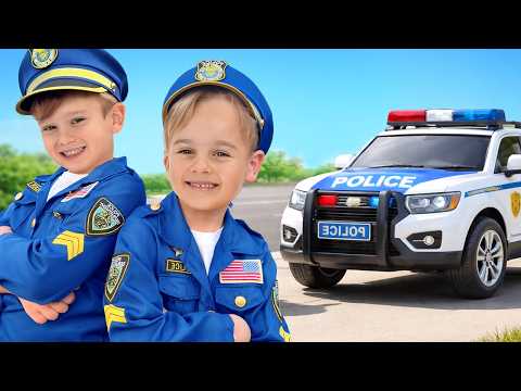 Mike and Alex — A Fun Story for Kids About Police Officers