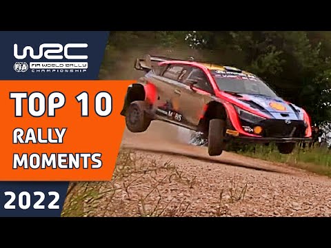 Top 10 Rally Moments Of The 2022 WRC Season