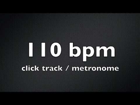 click track / metronome 110bpm
