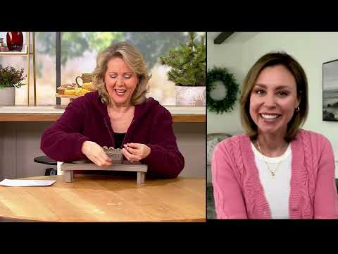 Diamonique Baguette and Pave Crossover Band Ring on QVC