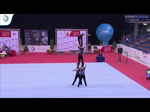 Men’s Group ISRAEL- 2017 Balance  Acrobatic European champions