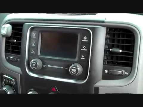 Dodge 1500 5 inch Uconnect stereo removal tutorial