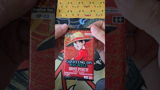 Opening One Piece TCG: Carrying on his Will pack