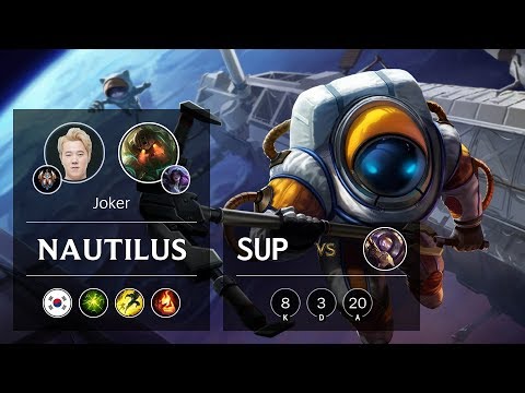 Nautilus Support vs Blitzcrank - KR Challenger Patch 9.21