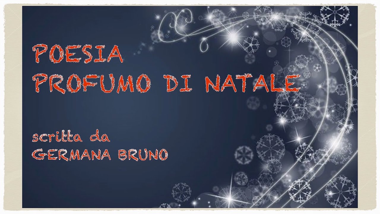 Poesia di Natale di GERMANA BRUNO ‘Profumo di Natale’ Scuola PRIMARIA scarica le cornici