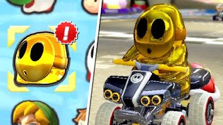 Play as Golden Shy Guy in Mario Kart 8 Deluxe