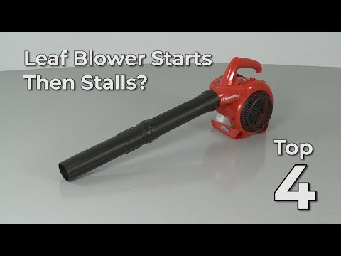 Top Reasons Leaf Blower Starts Then Stalls  — Leaf Blower Troubleshooting