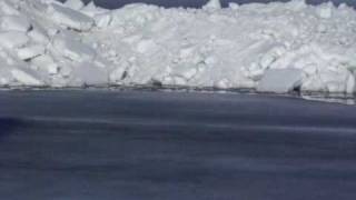 preview picture of video 'Geology of Winnipeg Beach Ice Pile Explained'