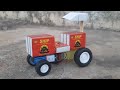 How To Make Matchbox Tractor At Home Diy Toy