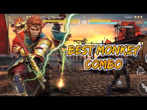 The best monkey king combo that you can perform 🐵 || shadow fight arena