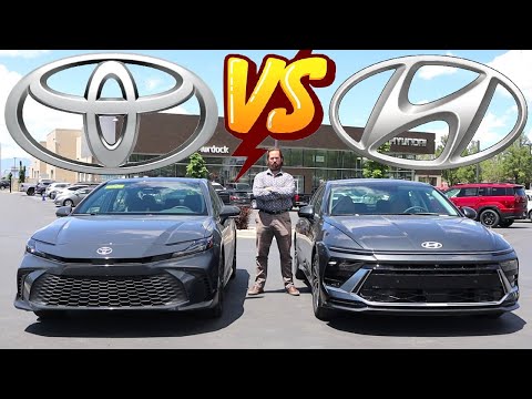 2025 豐田凱美瑞與現代索納塔：現代比豐田更好嗎？ (2025 Toyota Camry vs Hyundai Sonata: Is Hyundai Better Than Toyota?)