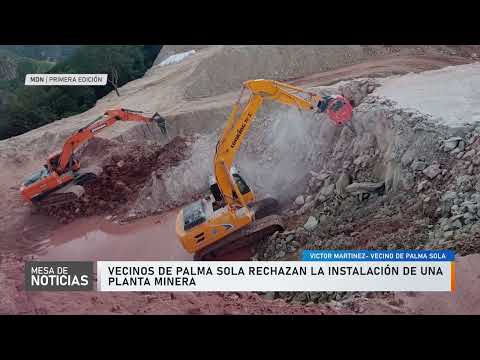Palma Sola se opone a la posible instalación de una planta minera