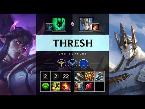 Thresh Support vs Galio - EUW Diamond Patch 25.S1.1