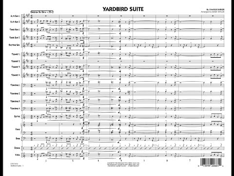 Yardbird Suite by Charlie Parker/arr. by Mark Taylor