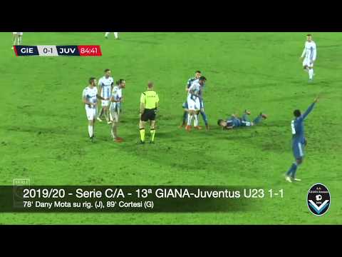 HL GIANA-Juventus U23 1-1 - 13ª giornata 2019/2020
