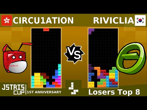 Jstris Cup Anniversary - Riviclia Vs. Circu1ation - Losers Top 8