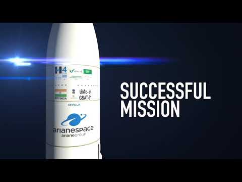 Liftoff and Onboard camera view of GSAT-31 Ariane-5 Flight VA247 mission.