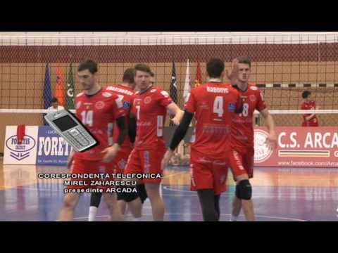 Știre SPORT Etv/07.04.2017 –ARCADA VREA SĂ SE RĂZBUNE PE CSM BUCUREȘTI