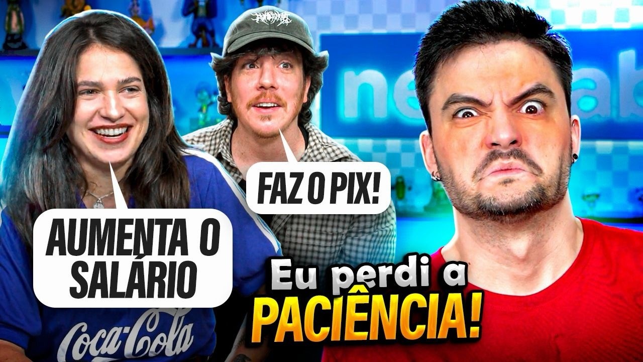 PERDI A PACIÊNCIA!!!