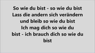 So wie du bist - MoTrip (feat. Lary)  LYRICS | LYRIC GIRL