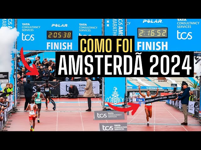 COMO FOI a MARATONA de Amsterdã & outras coisas