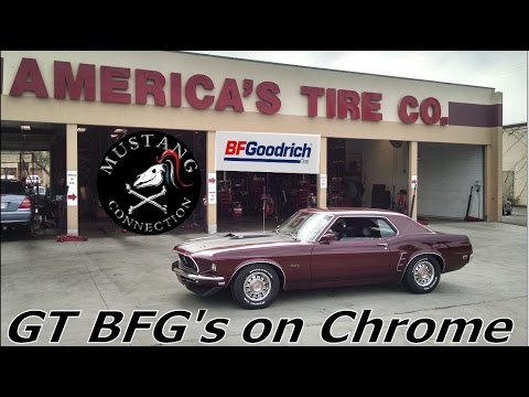 1969 Mustang GT New BFG TA's 225-70-14 on Styled Steel Wheels Mustang Connection