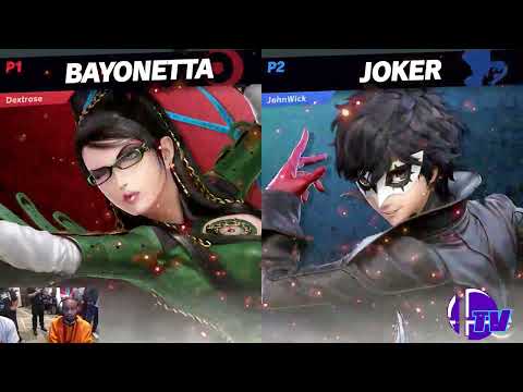 WaveDash 2023 Winners Round 2 - BDJ (Cloud) Vs. Deathspade (Bayonetta) - SSBU Tournament