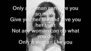 Only A Woman Like You - Michael Bolton