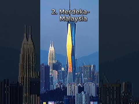 Top 5 Tallest Buildings in the World🌍 #youtubeshorts  #TallestBuildings #Skyscrapers #BurjKhalifa