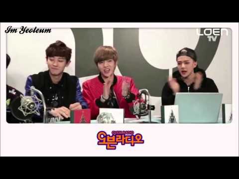 [ENG SUB] EXO -  Free Style Rap Battle {Oven Radio}