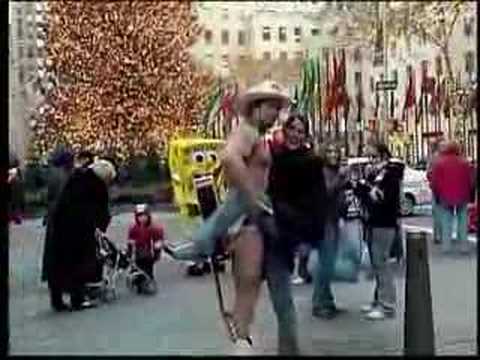 NAKED CHRISTMAS (LIVE) with NAKED COWBOY of TIMES SQUARE