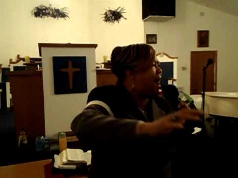 Pastor Ingram singing Holy