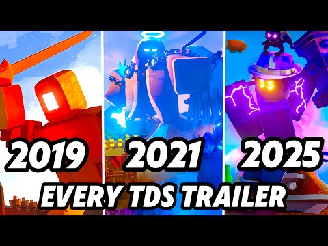 EVERY TDS Trailers! (2019-2025) - Tower Defense Simulator