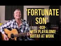 How to play 'Fortunate Son' by CCR