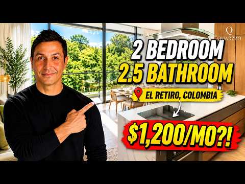 I Found a 2 Bedroom 2.5 Bath Apartment in El Retiro, Colombia for $1,200/Month *UTILITIES INCLUDED*