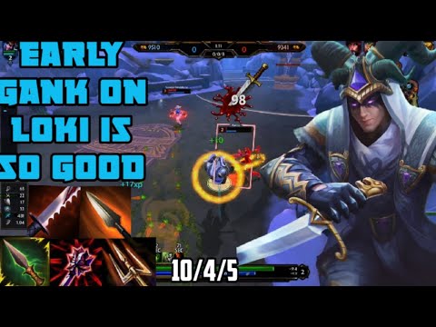 Early Game on Loki is so good | SMITE Conquest (jungle)