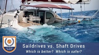 Saildrive vs. Shaft Drive: Which Catamaran Propulsion is Best? video thumbnail