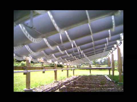 DIY Solar Parabolic Collector Cloudy Day Tracking