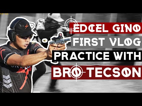 Edcel Gino | 1st Vlog Practice with Bro Tecson