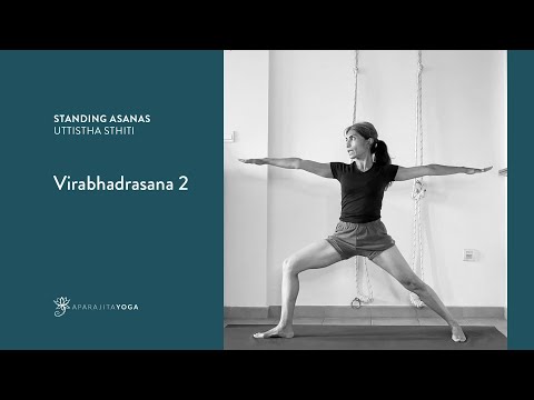 How to do Virabhadrasana 2 in Iyengar Yoga