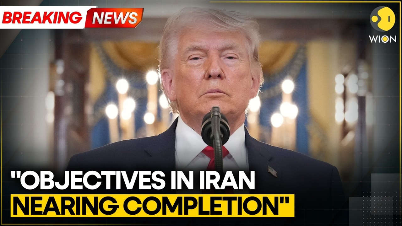 US-Iran War | Trump: We Are Going to Finish Job & We're Going to Finish it Fast | WION BREAKING
