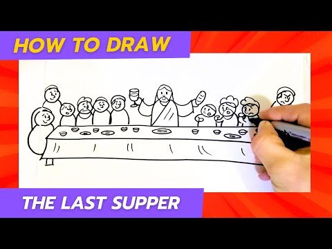How To Draw The Last Supper