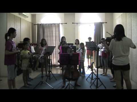 Camerata Junior plays Bach at the Double by Prof. Teddy Bor