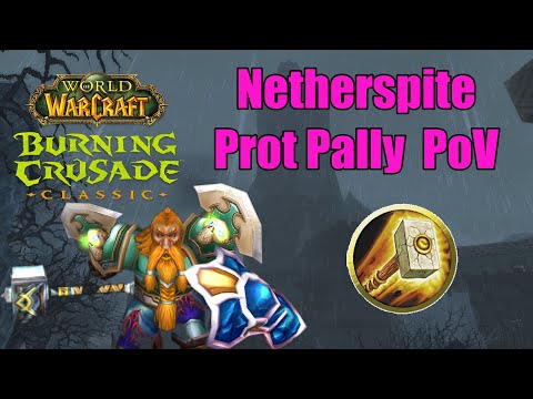Netherspite Prot Paladin PoV - TBC Classic P1