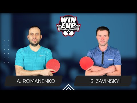 13:00 Andrii Romanenko - Serhii Zavinskyi West 3 WIN CUP 25.08.2024 | Table Tennis WINCUP