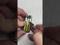 A look inside a 9v battery.