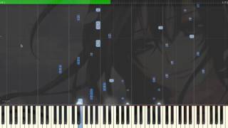 Sad Piano Music - Behind A Smile | Synthesia Piano Tutorial